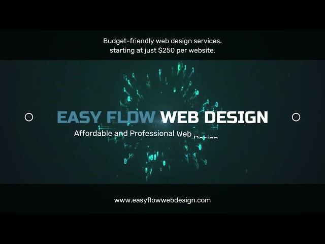 Budget-friendly web design services. starting at just $250 per website.