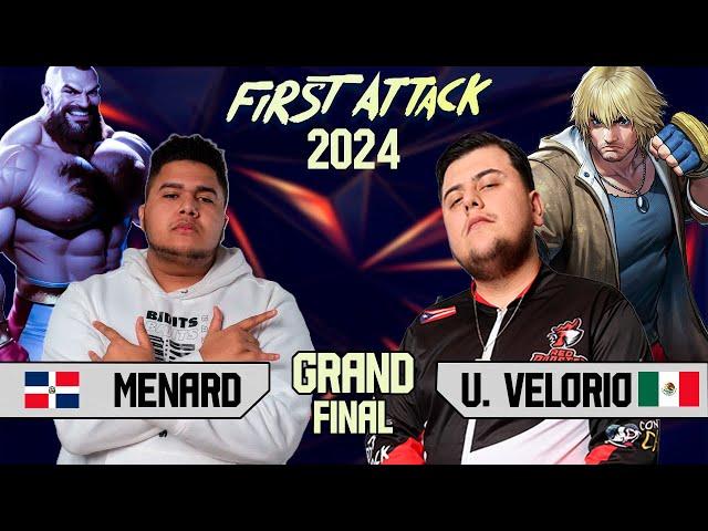 MENARD VS URIEL VELORIO GRAND FINALS First Attack 2024  - Street Fighter 6