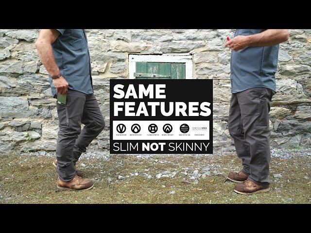 1620 Slim Fit Utility Pant Fit Comparison