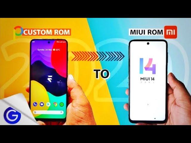 Revert Back To Stock Miui From Any Custom Rom || Xioami,Redmi & Poco 