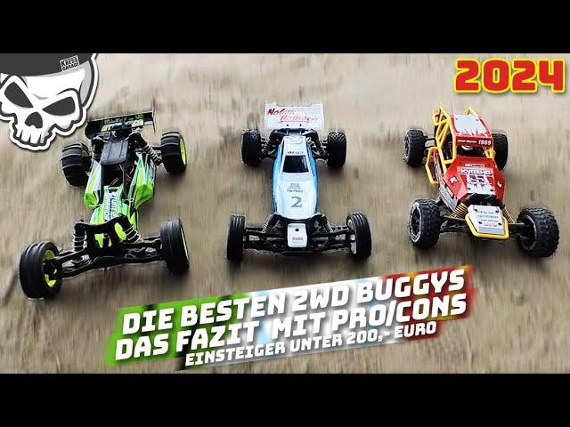 Bester RC Buggy 2024 FAZIT  Einsteiger 2WD RC Buggy Test mit CARSON TAMIYA und KYOSHO unter 200,-