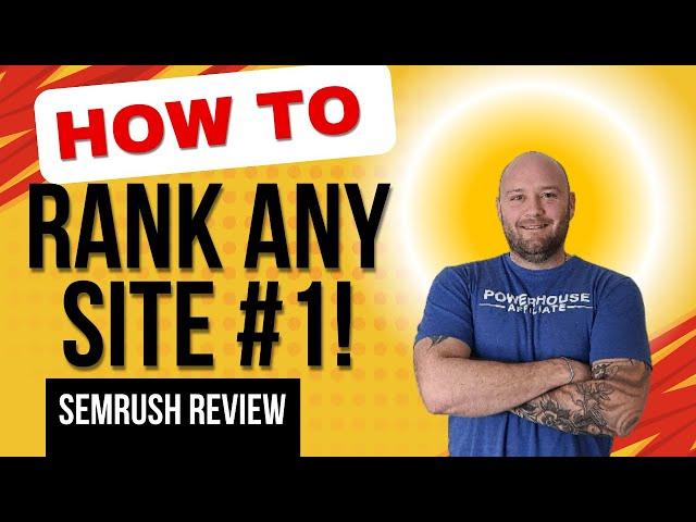 How to Rank on Page 1 Of Google - #1 Tool for Agencies and Affiliates - Semrush Review