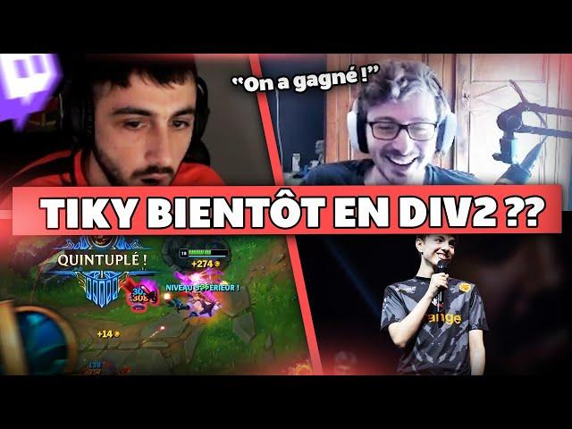 TIKY BIENTÔT JOUEUR PRO ? - Best Of LoL #774 Réactions