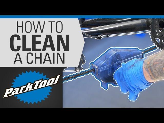 How To Clean and Lube a Bicycle Chain with a Park Tool Chain Cleaner