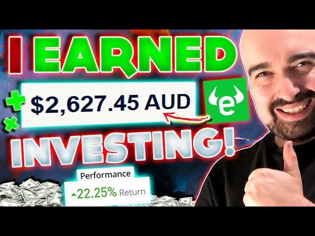 I Earned $2,627 Investing With This App! - eToro App Review & Beginner Guide 2025