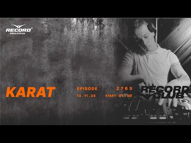 AFRO HOUSE  MIX |  DJ KARAT  | Radio RECORD  | episode 2765| 2024-13-11