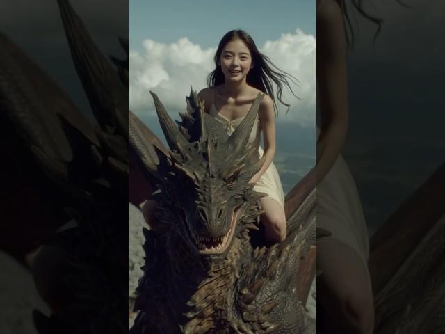 Soaring Above the Clouds on a Dragon — AI Fantasy Brought to Life ️ #suno #midjourney #aiart
