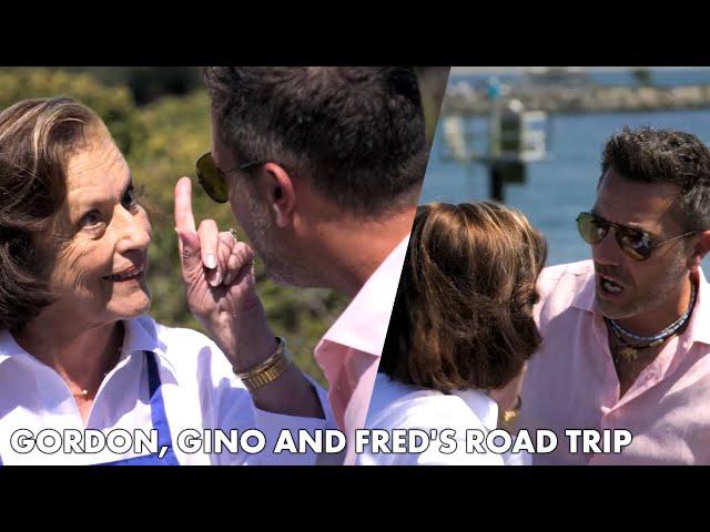 Gino Gets In Trouble For Questioning An American Italian Recipe | Gordon, Gino and Fred's Road Trip