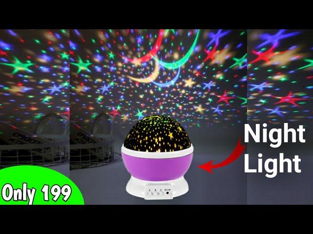 Star Master Colorful Romantic LED Cosmos Sky Starry Moon Beauty Night Projector Unboxing