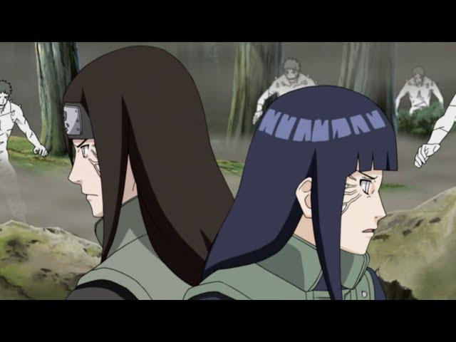 Naruto - Neji and Hinata leave each other's backs and overcome clan discrimination