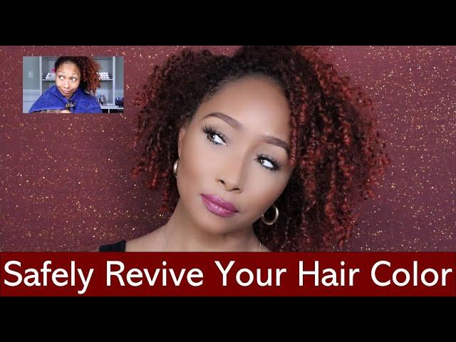 How To Safely Revive Your Hair Color, At Home | Olaplex N0 & N3 | MakeUPbyKiani