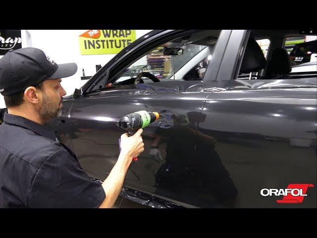 ORACAL 970RA Vehicle Wrap Application Video - ORAFOL Americas