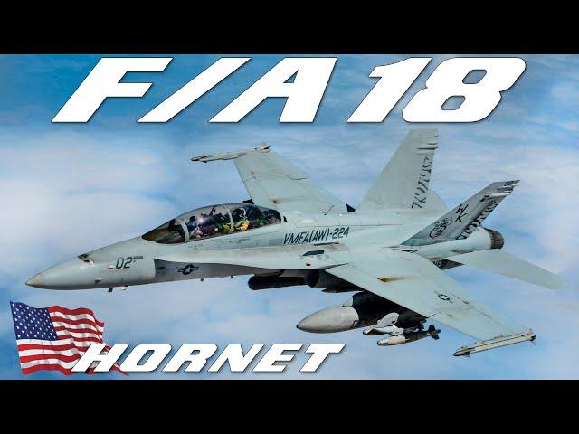 F/A-18 Hornet | The American Twin Engine, Supersonic Combat Jet Made By McDonnell Douglas