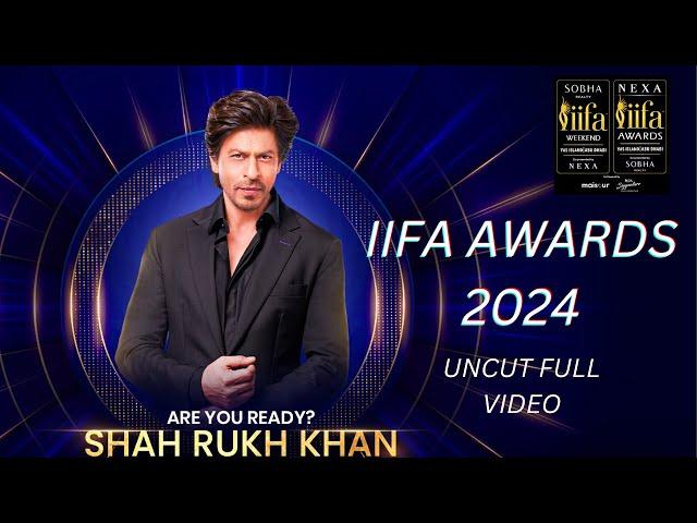 IIFA Awards 2024 Full Show Abu Dhabi Shahrukh Khan, Vicky Kaushal, Rani Mukherjee, Shahid, Rekha