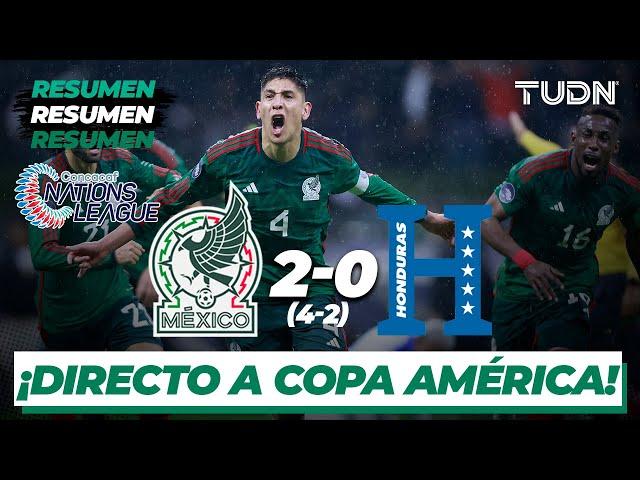 Resumen y goles | México 2-0 Honduras | Concacaf Nations League | Presentado por Bodegas Alianza