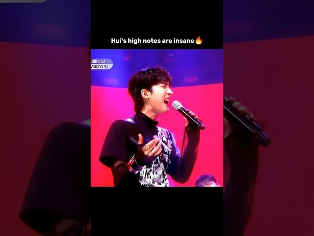 vocal king Hui!#hui #leehoetaek #boysplanet