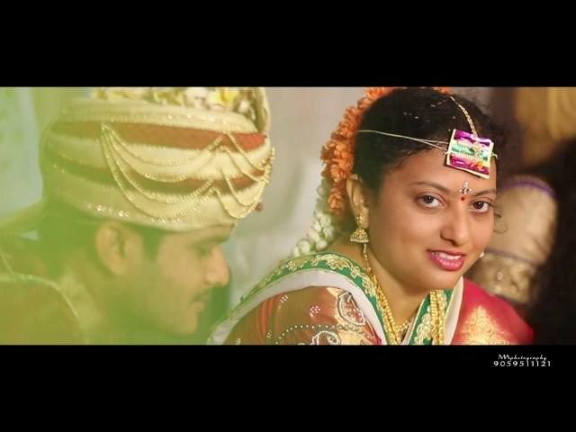 Jagadeesh+Gowri wedding promo Satamanam Bhavati song {MA photography}