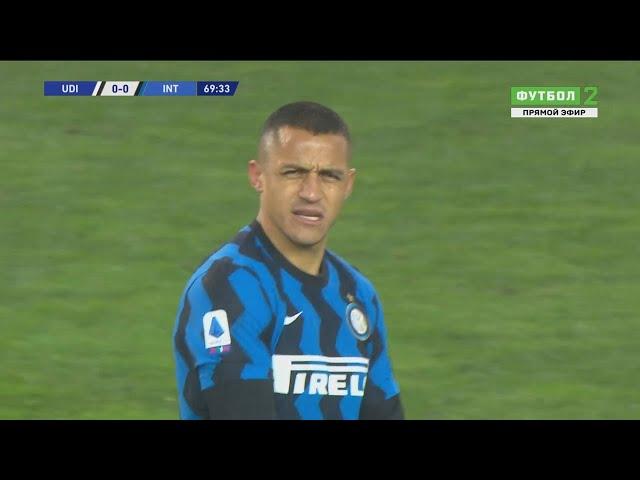 Alexis Sánchez vs Udinese (Away) 20-21 HD 720p - Russian Commentary