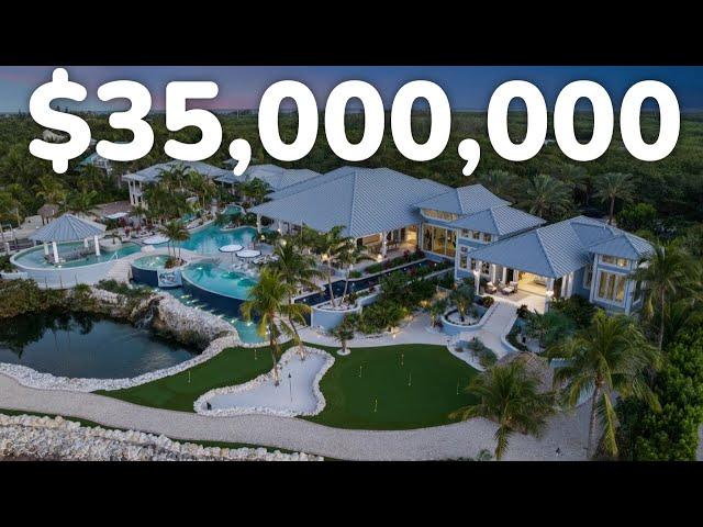 Inside a $35 Million Dollar Grassy Key Home