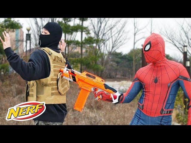 Spider Man Nerf War 3 (Nerf First Person Shooter)