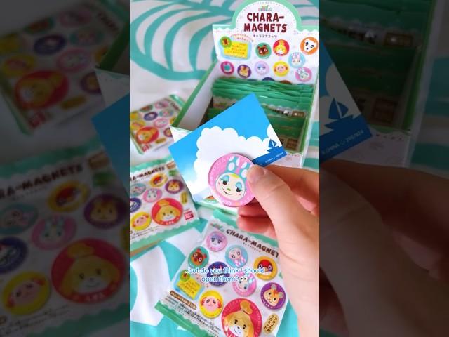 I got a FULL box of these from Japan  #unboxing #animalcrossing #nintendo