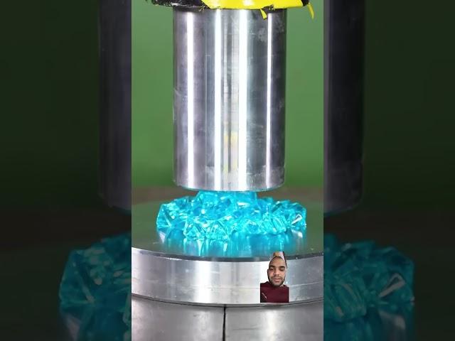 Hydraulic crushing #science #satisfying #experiment #oddlysatisfying #amazing #hydraulicpress #asmr