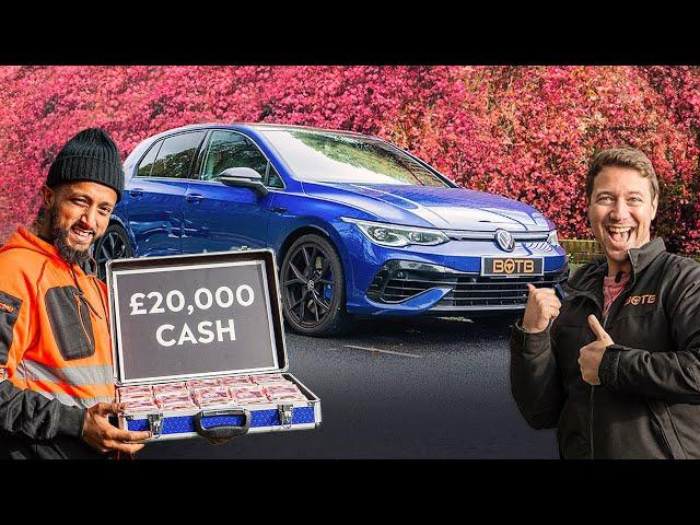 He Wasn’t Home To Win! New Golf R + £20,000 Cash!