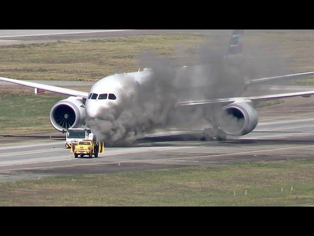 Plane Pushback Goes Wrong