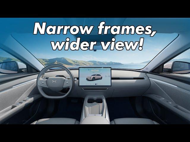 Narrow frames, wider view!