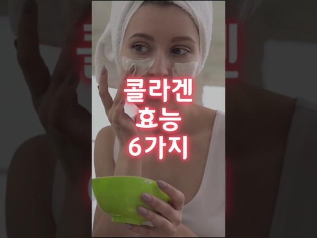 콜라겐 효능 6가지 알고드세요~!