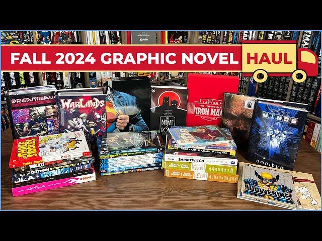 Graphic Novel, Omnibus, Absolutes, TPBs and comic Haul Fall 2024!