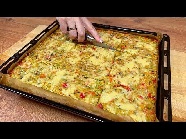 I just grate zucchini and potatoes and bake in the oven! The perfect recipe that will blow your mind