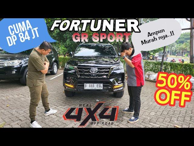 Fortuner 4X4 GR Sport Diesel 2.8 CC harga Promo DP Termurah