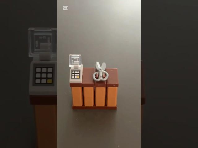 How to Build a Sewing Lego Console Table