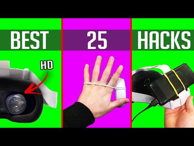 *SECRET* TOP 25 Oculus Quest 2 HACKS!