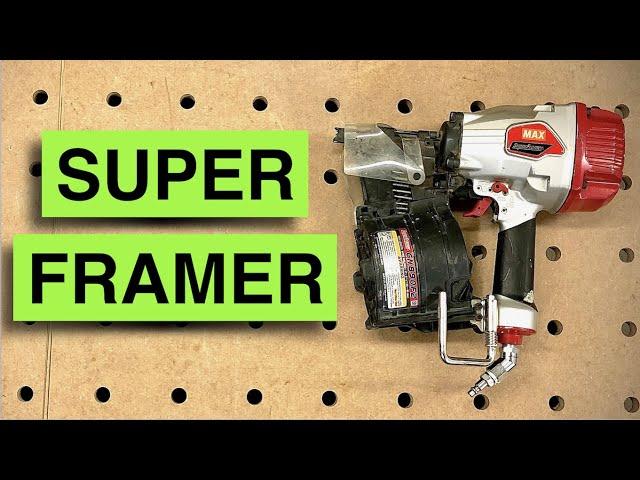 Speed up your work! MAX USA Corp CN890F2 Super Framer Coil Nailer - REVIEW