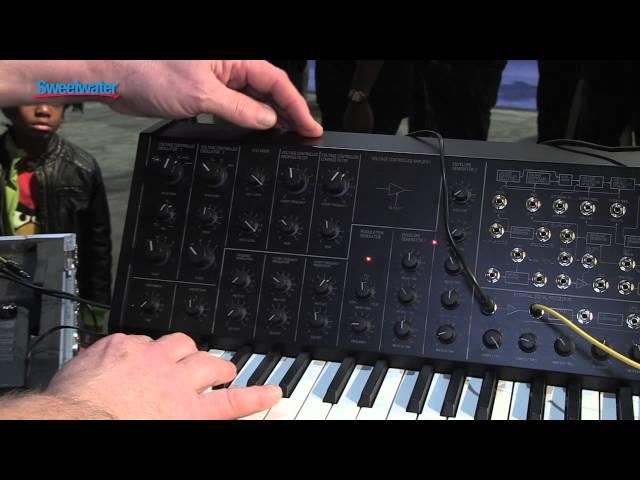 Korg MS20 Mini Analog Synthesizer Demo - Sweetwater at Winter NAMM 2013