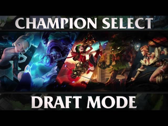 Draft Mode — Champion Select Music