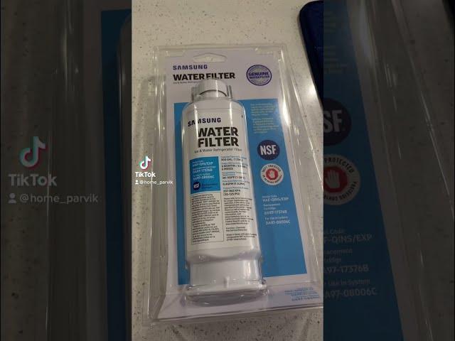 Samsung Refrigerator Water Filter Replacement  #samsung #waterfilters #replacement