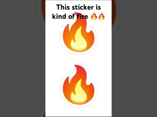 Fire Sticker. Link in description #decalstickers #sports #accessories #stickers #fire #trending