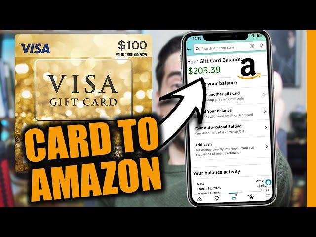 How To Add a VISA Gift Card Balance to Your Amazon Account