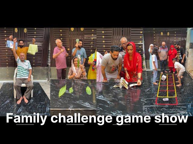 Family challenge game show, So exciting, keep it for later!!! #partygames #family games