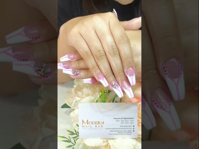 french tip nail ideas #nailsonfleek #nailart #nails #frenchtipnails #pinknails