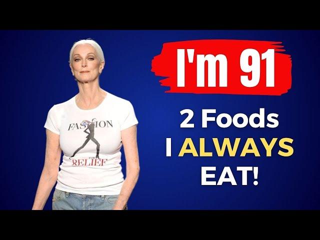 Carmen Dell'Orefice: I'm 91 but I look 59. My Secrets of Health, Sex and Longevity. Anti aging Foods