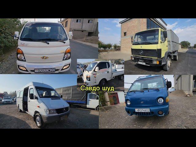 Мошинбозори Хуҷанд Hyundai Porter Mercedes Sprinter Беларусь 