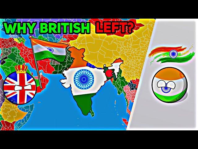 [HISTORY OF INDIA'S INDEPENDENCE]️ In Nutshell || [INDEPENDENCE DAY SPECIAL] #countryballs