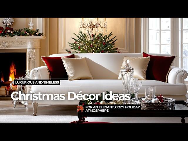 Timeless Elegance Christmas Décor, Elevating Your Holiday Season with Classic Beauty