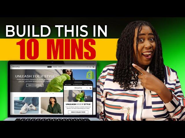 Shopify Tutorial For Beginners - Set Up Your Store in 10 Minutes!