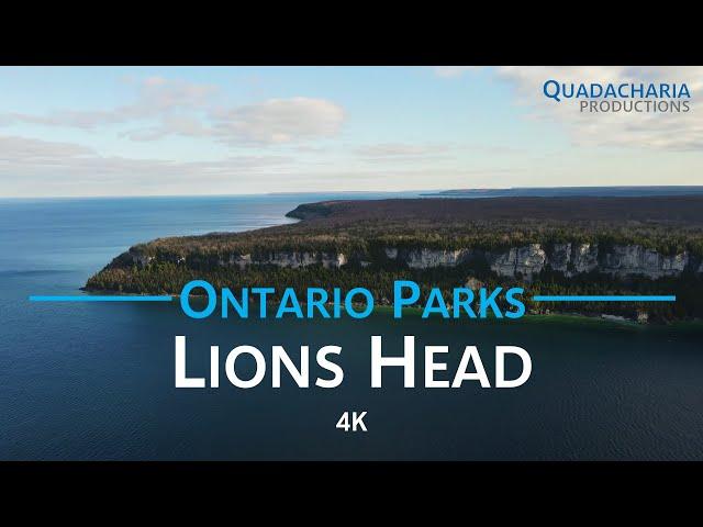 Lions Head Provincial Park - Lion’s Head, Ontario  | 4K drone footage