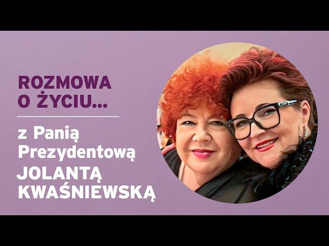 Rozmowa o życiu z... Panią Prezydentową Jolantą Kwaśniewską / Na chwilę z gościem